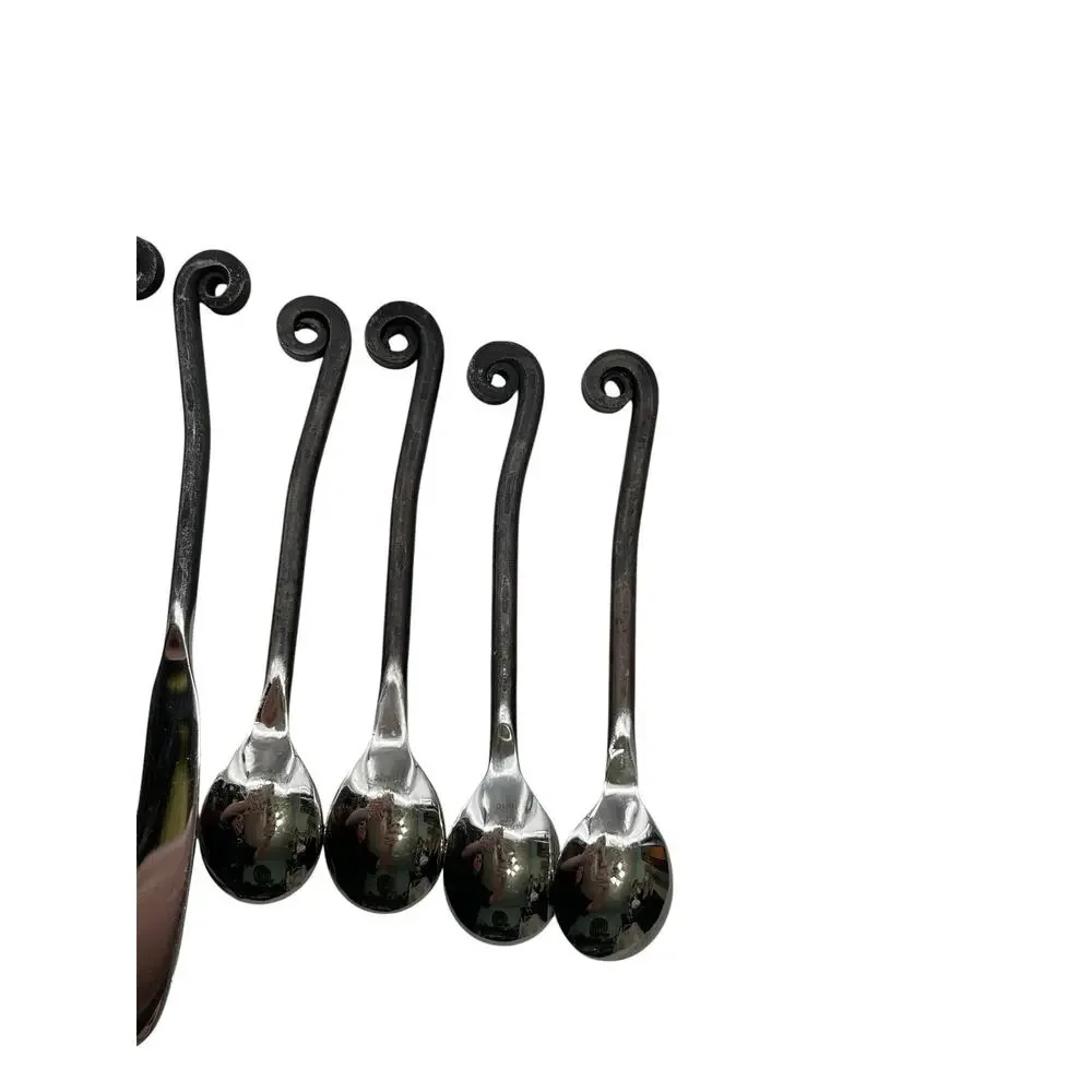 Gourmet Settings Treble Clef Mini Set Spreader Mini Spoon Cocktail Fork Set 12